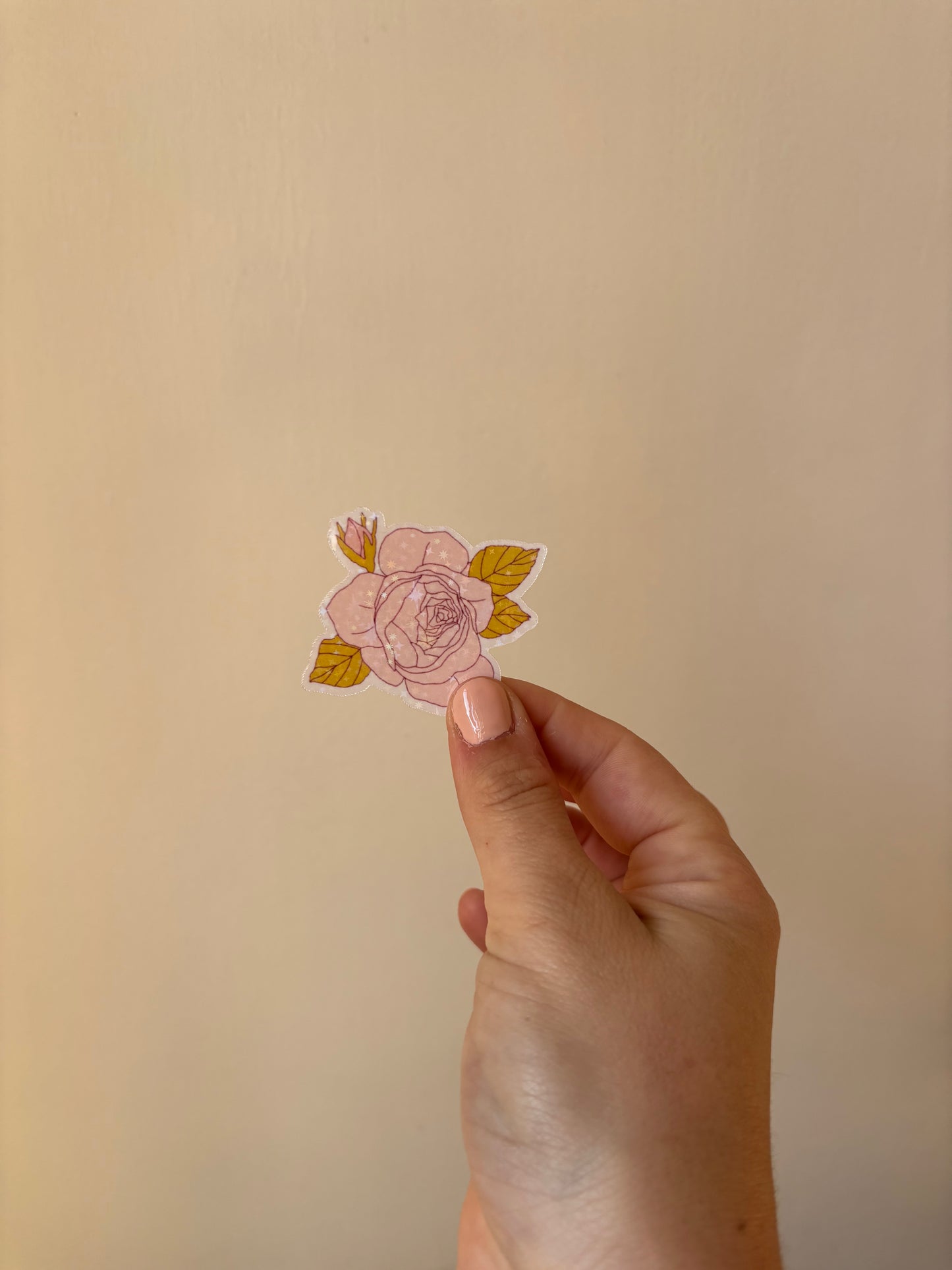 Sticker - Fleur Rose