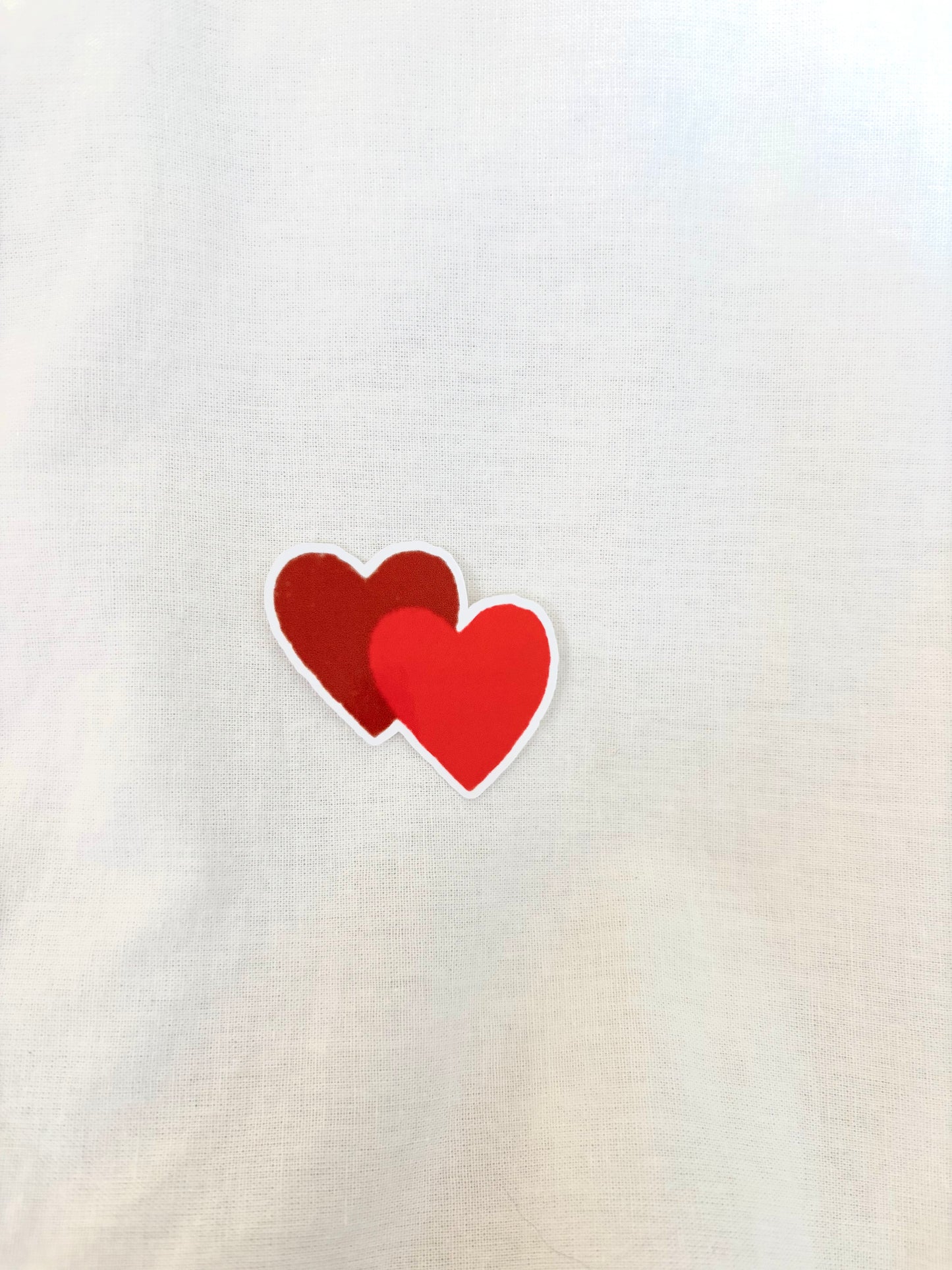 Sticker - Double coeurs