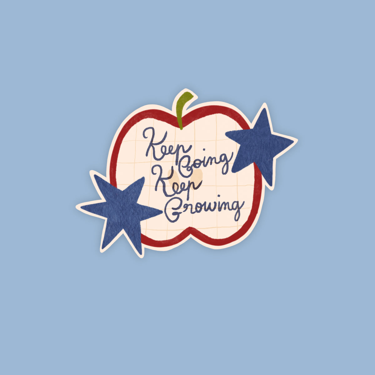 Sticker - Keep going keep growing
