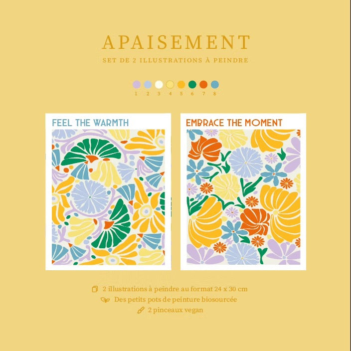 Peintures sur numéros - Apaisement