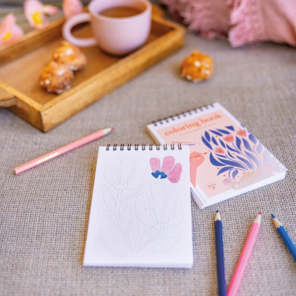 Carnet de coloriage - Floral #2