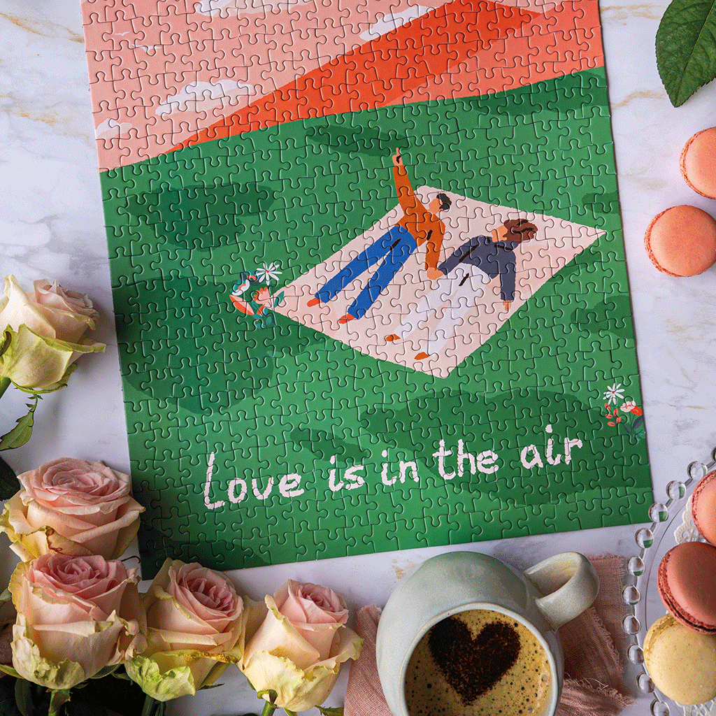 Puzzle 500 pièces - Love is in the air
