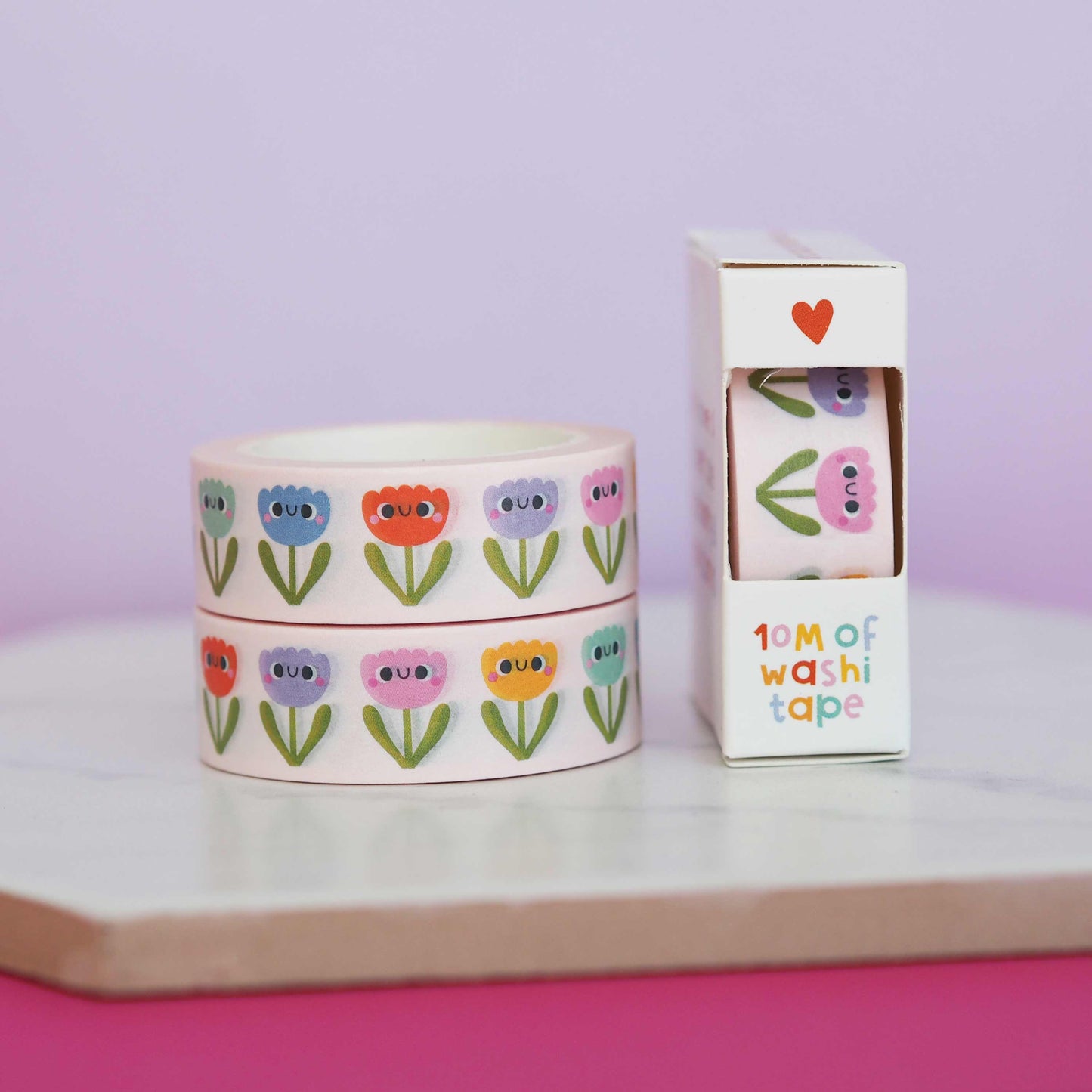 Washi Tape - Happy Flowers