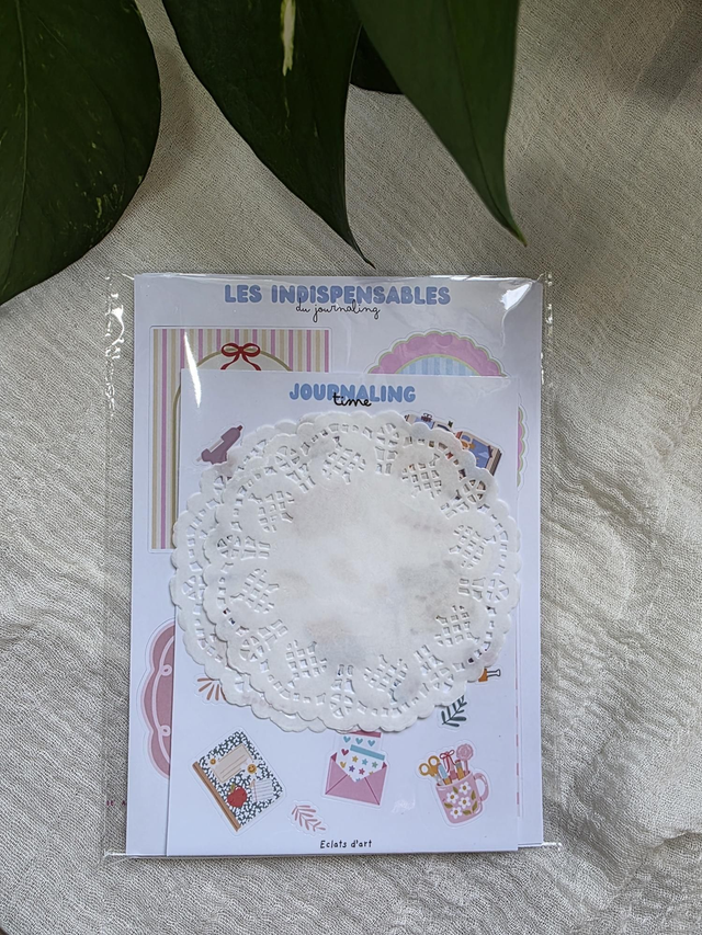 Pack de 5 planches de stickers - Les indispensables du journaling