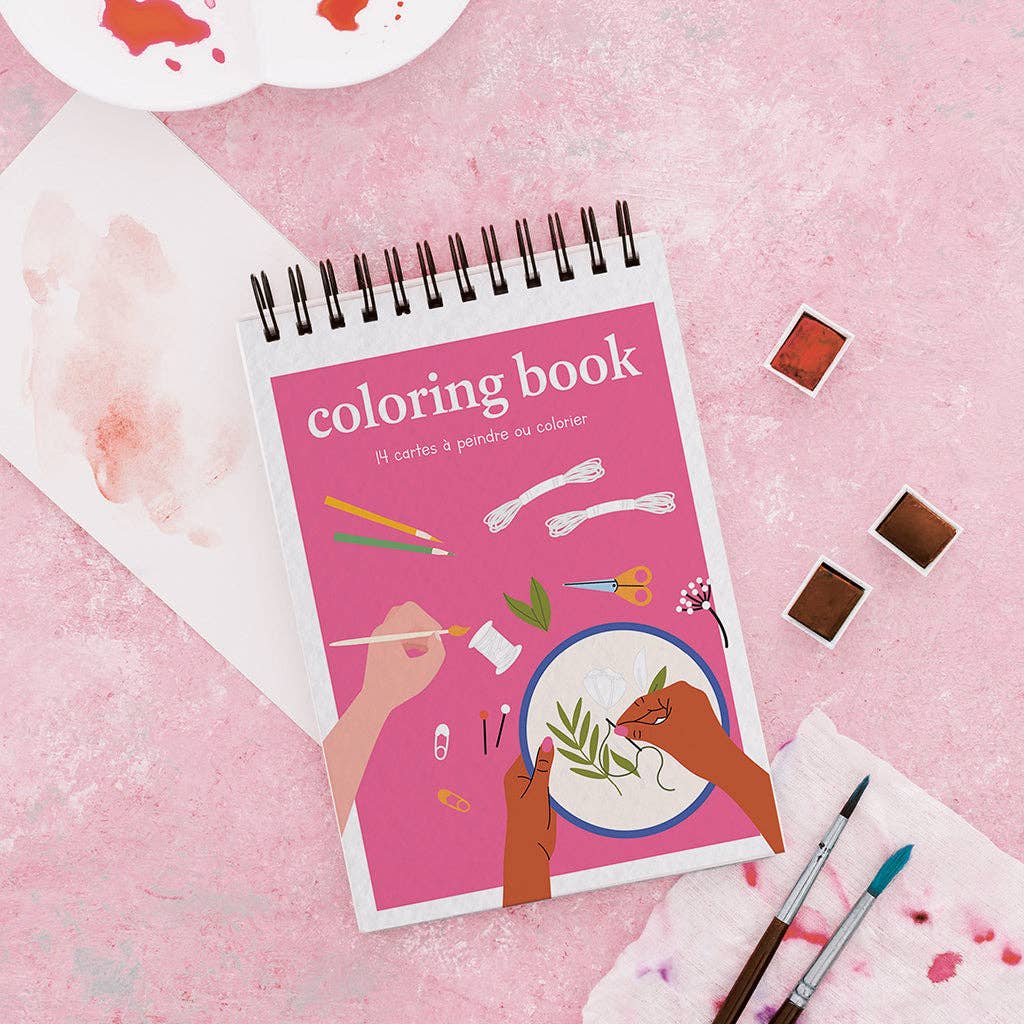Carnet de coloriage - Do It Yourself