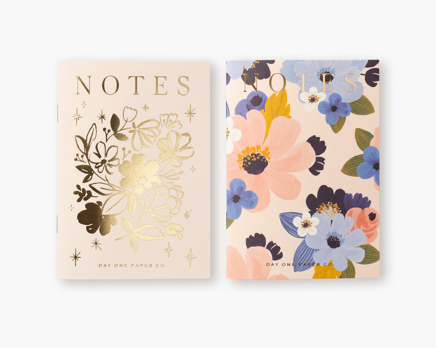 Duo de carnets de poche - Feuilles d'or