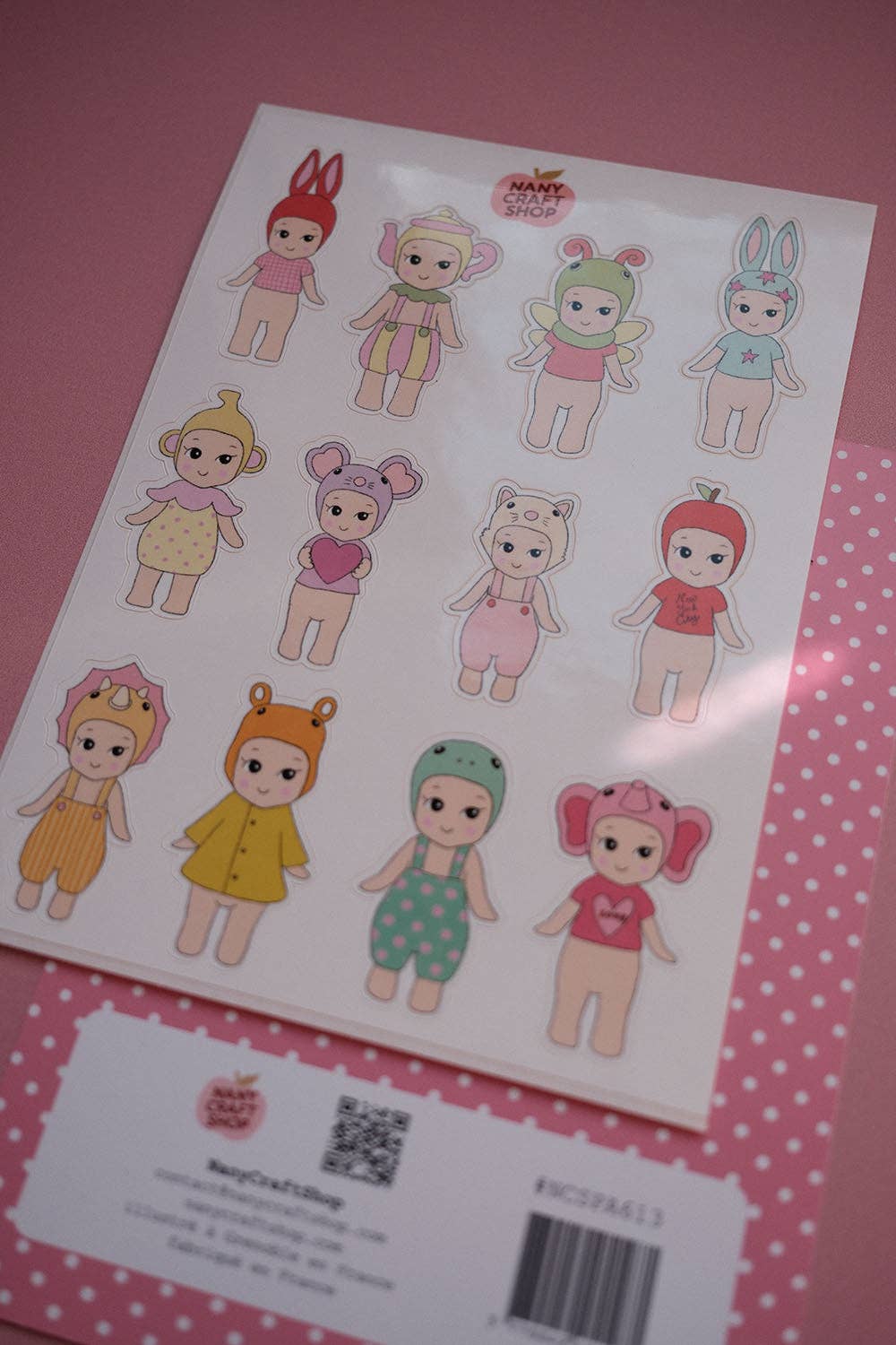 Planche de stickers - Baby Entier