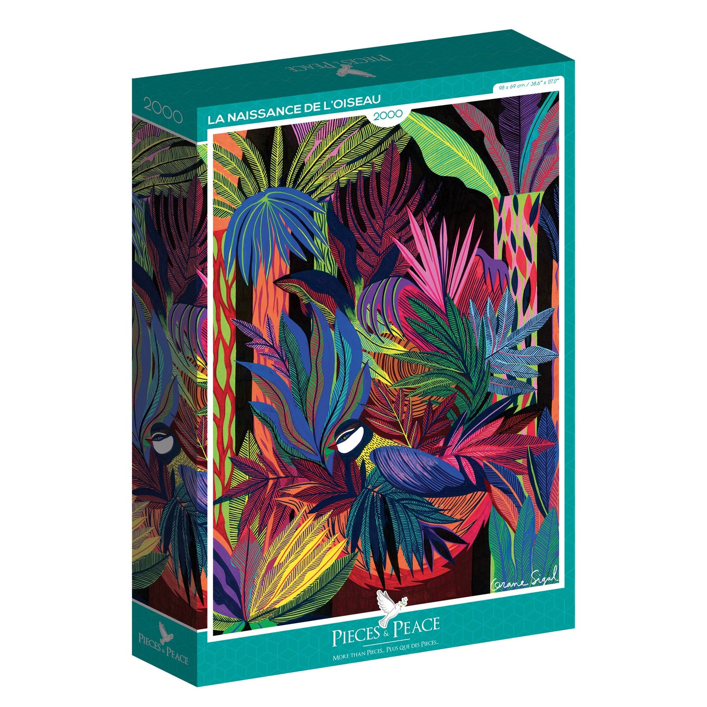 Puzzle 2000 pièces - La Naissance de l'Oiseau