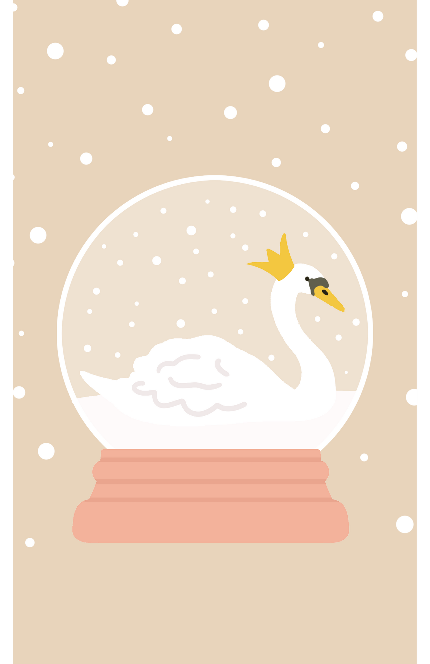 Mini-Carte - Cygne
