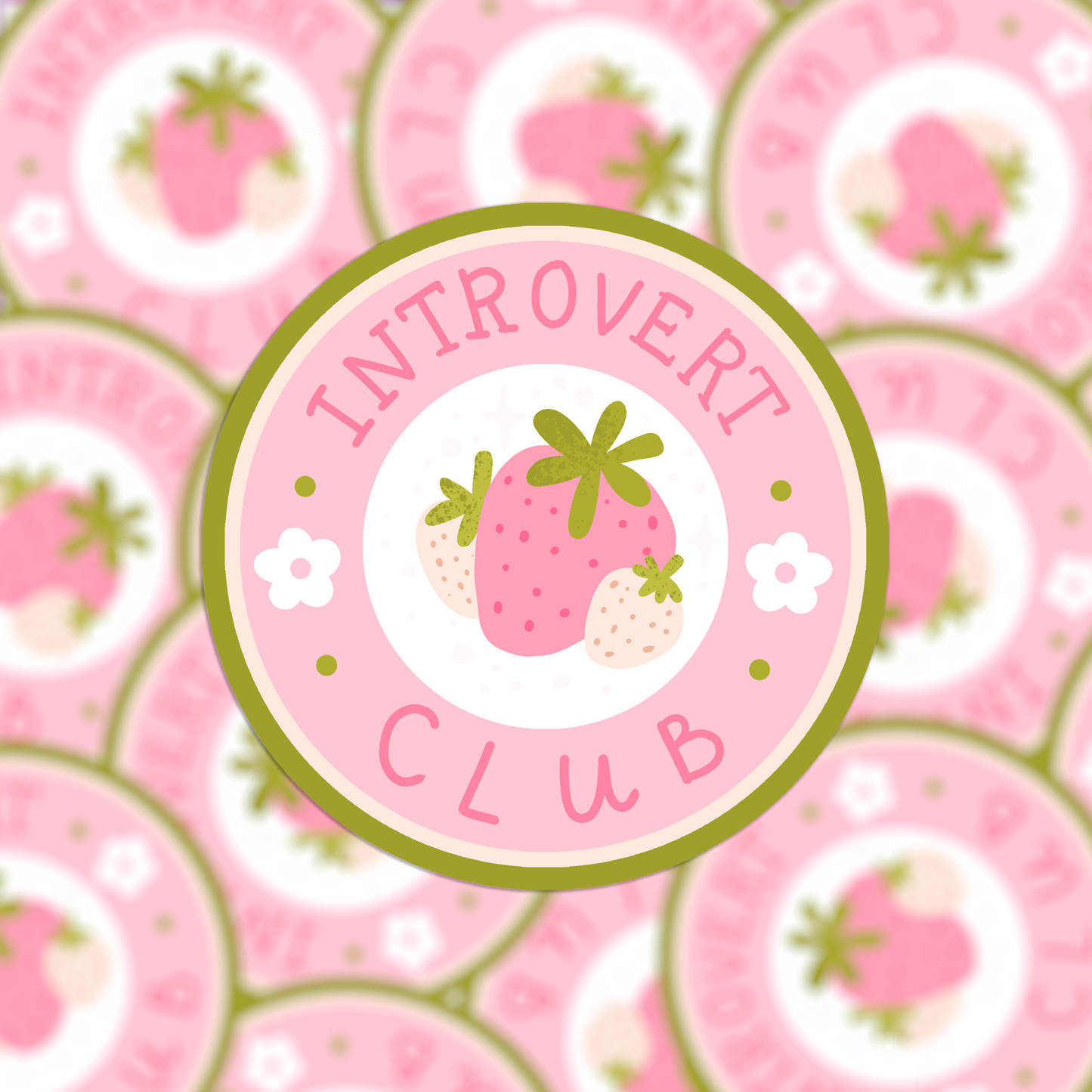 Sticker - Introvert Club