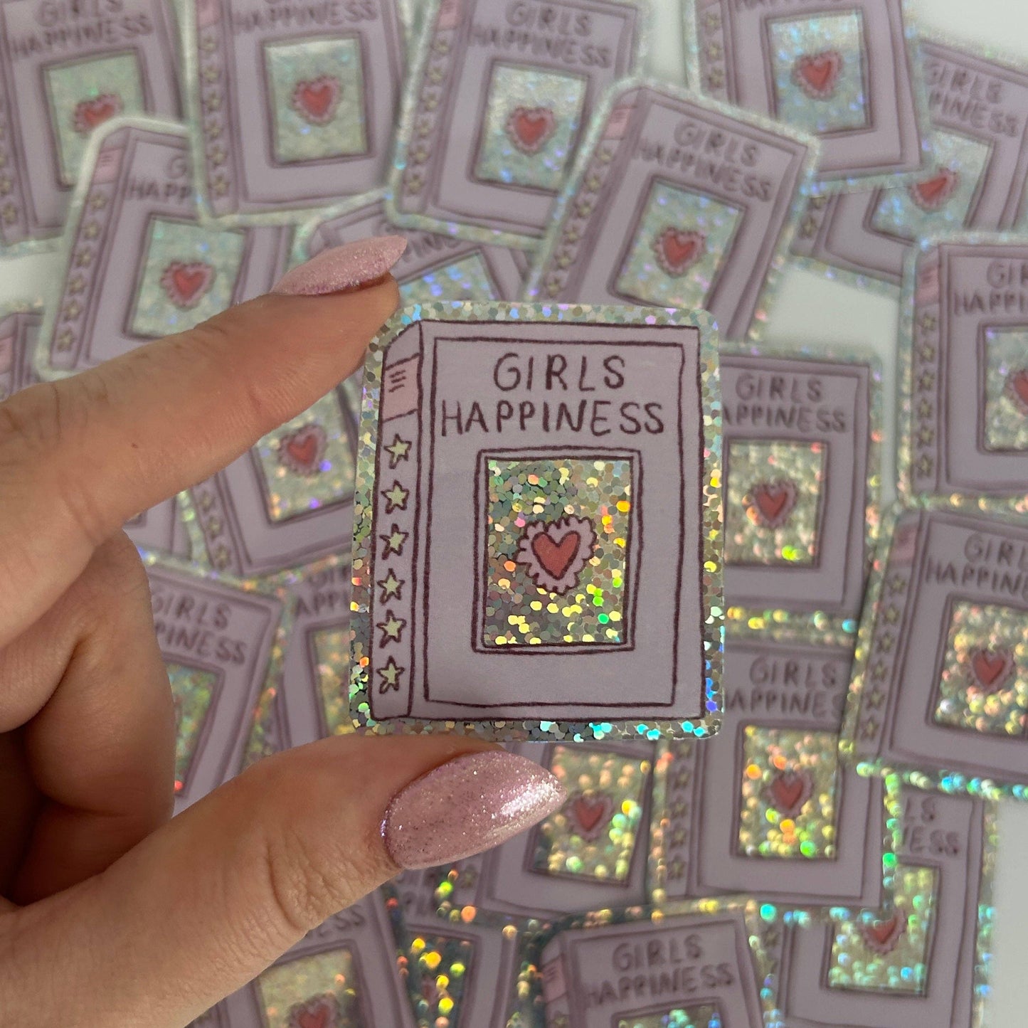 Sticker - Girl Happiness
