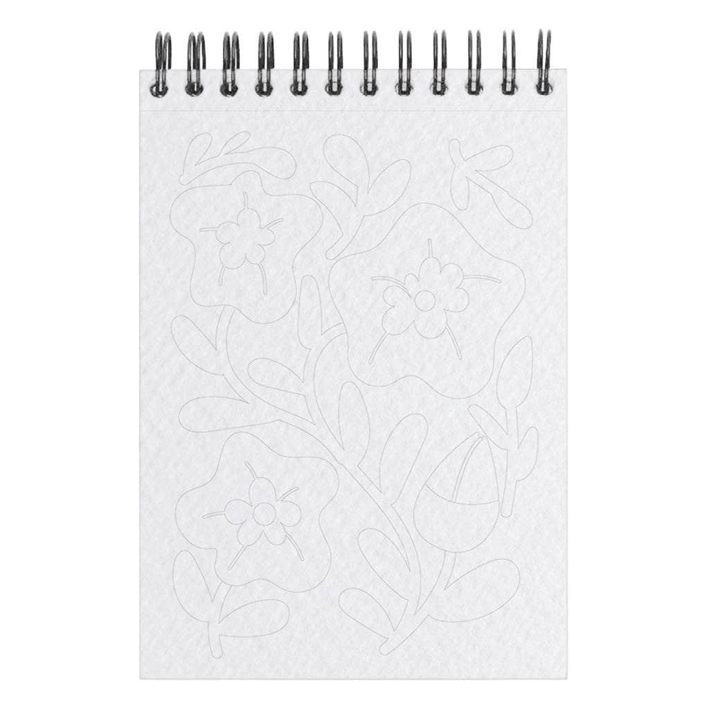 Carnet de coloriage - Floral #2