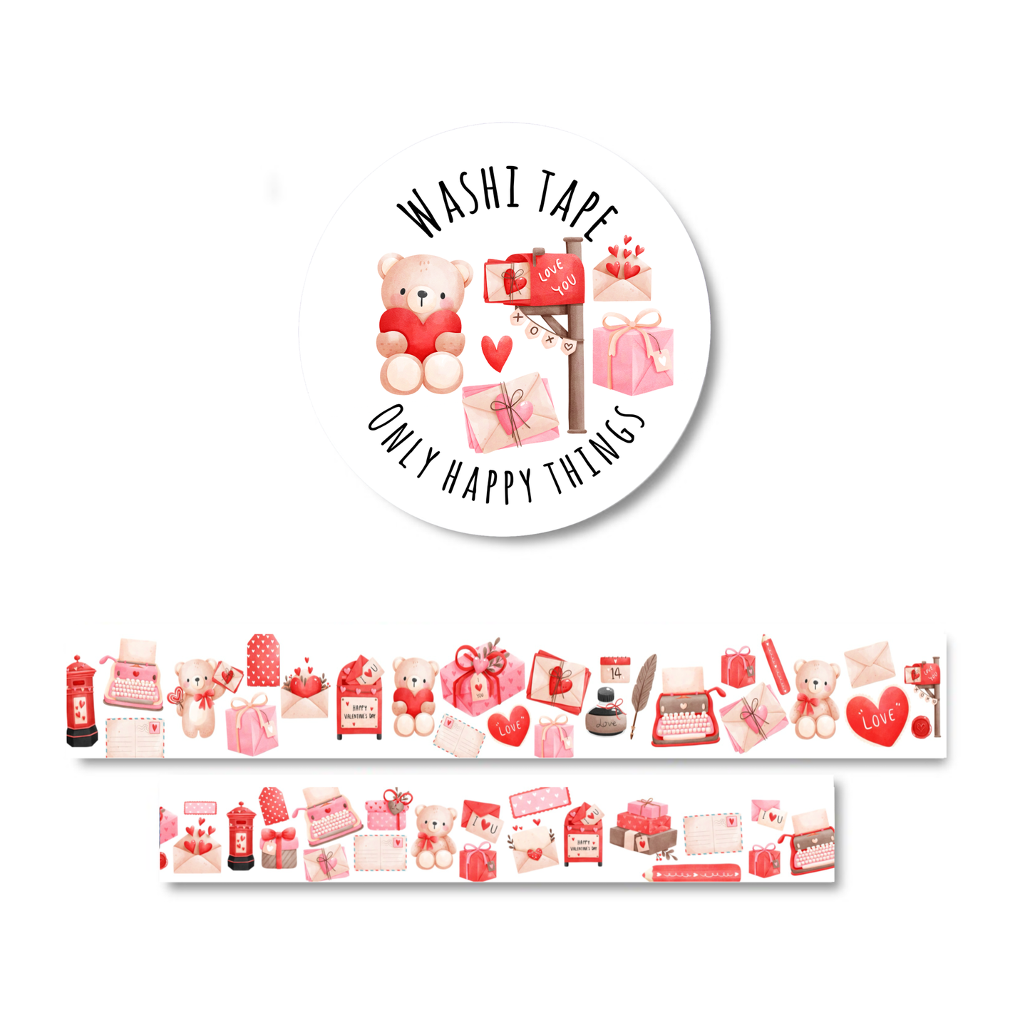 Washi Tape - Love Letter