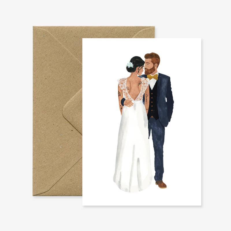 Carte - Amoureux mariés