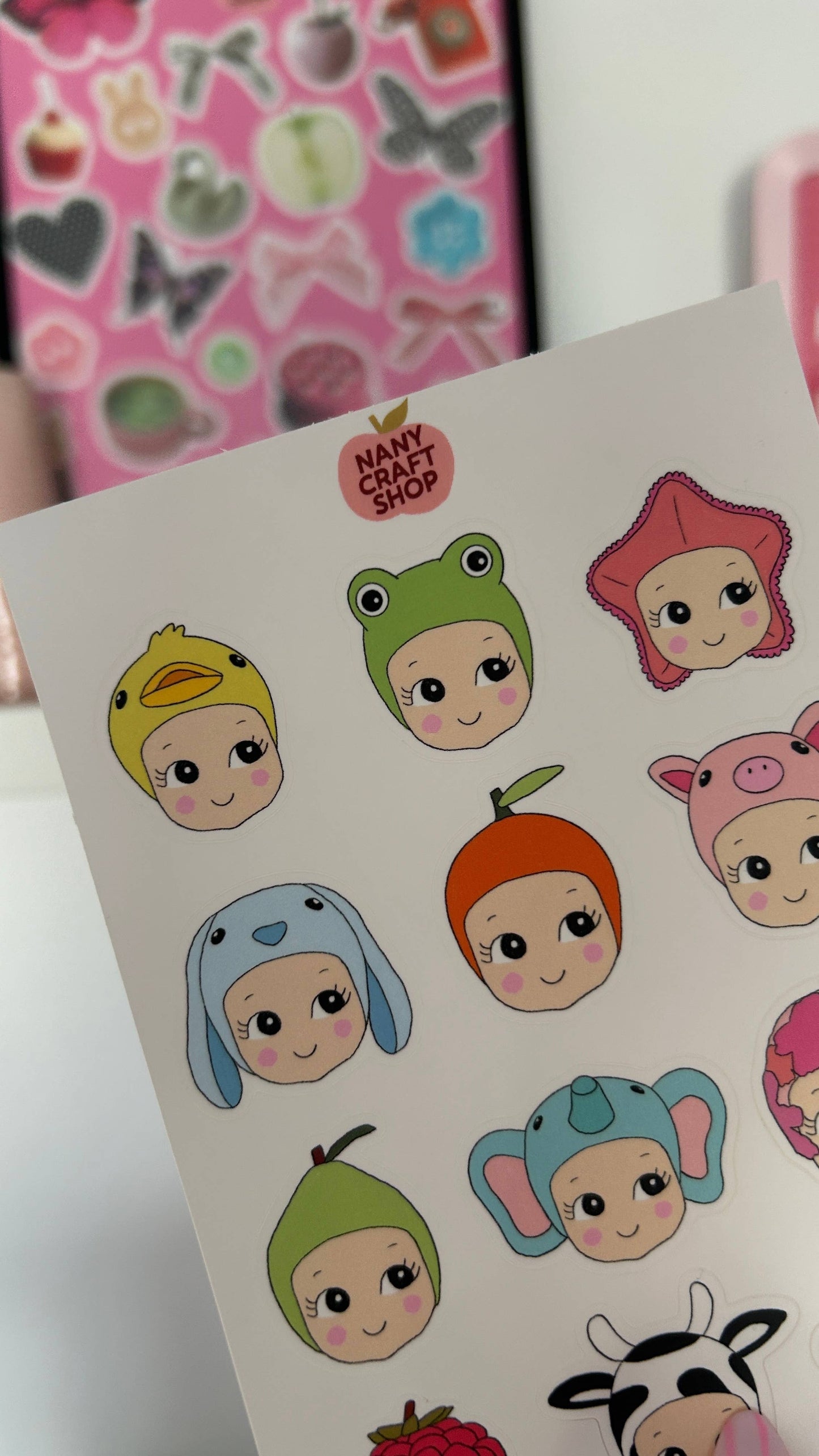 Planche de stickers - Baby
