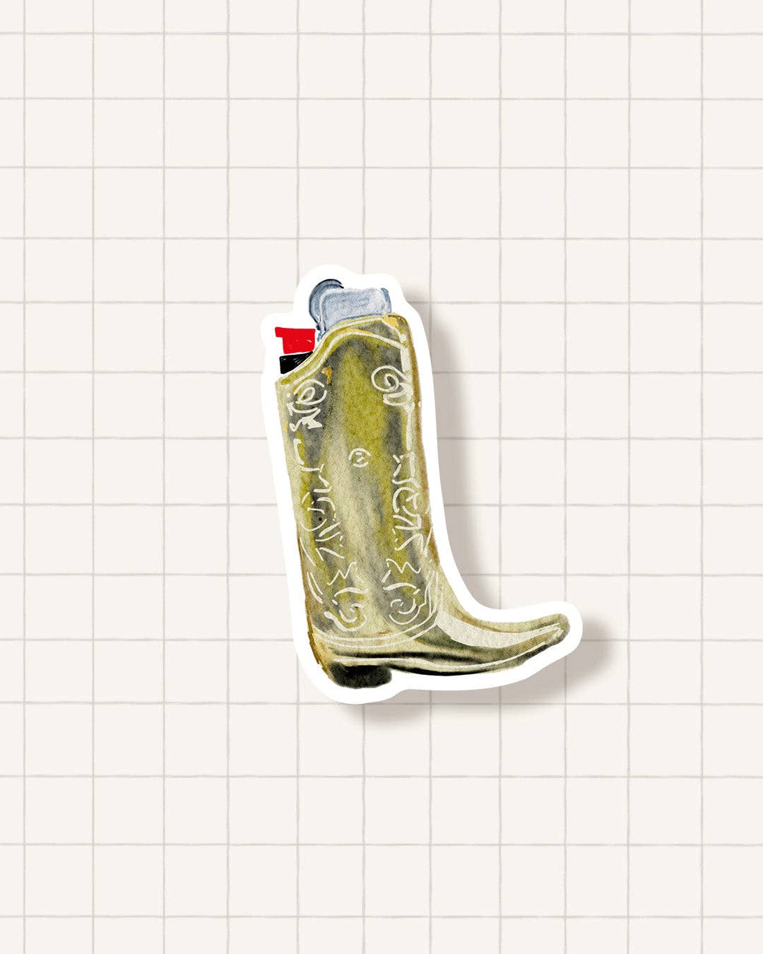 Sticker - Lighter boots