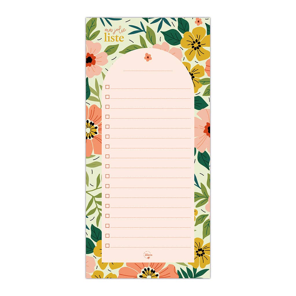 Bloc-Notes - Floraison
