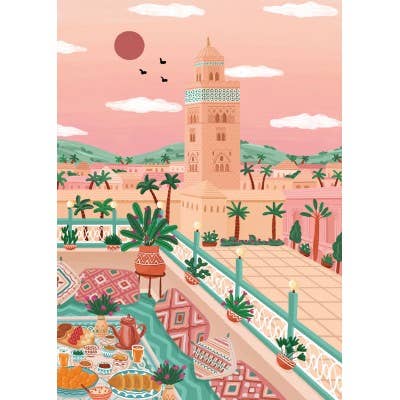 Puzzle 1000 pièces - Koutoubia