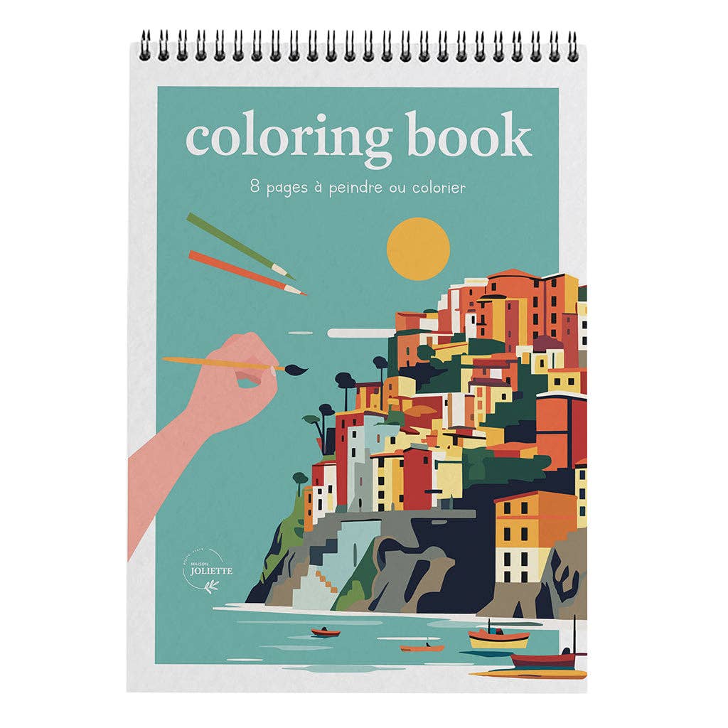 Carnet de coloriage - Voyage Voyage