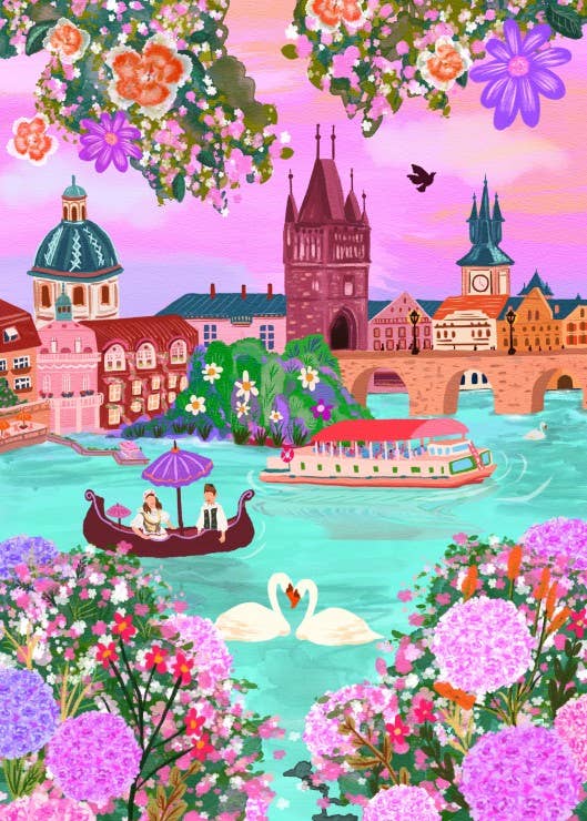 Puzzle 500 pièces - Prague