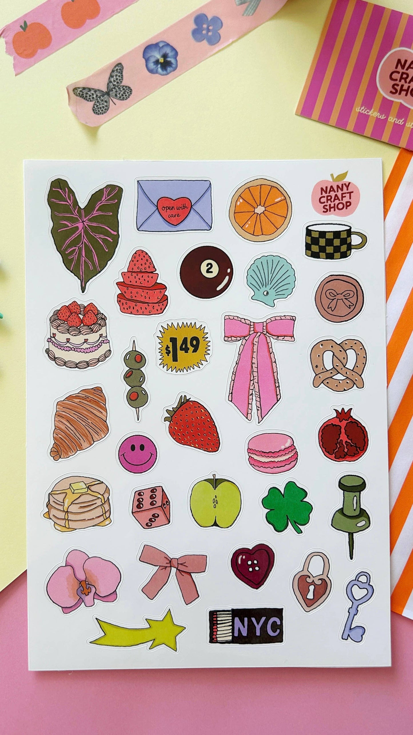 Planche de stickers - Mini-dessins