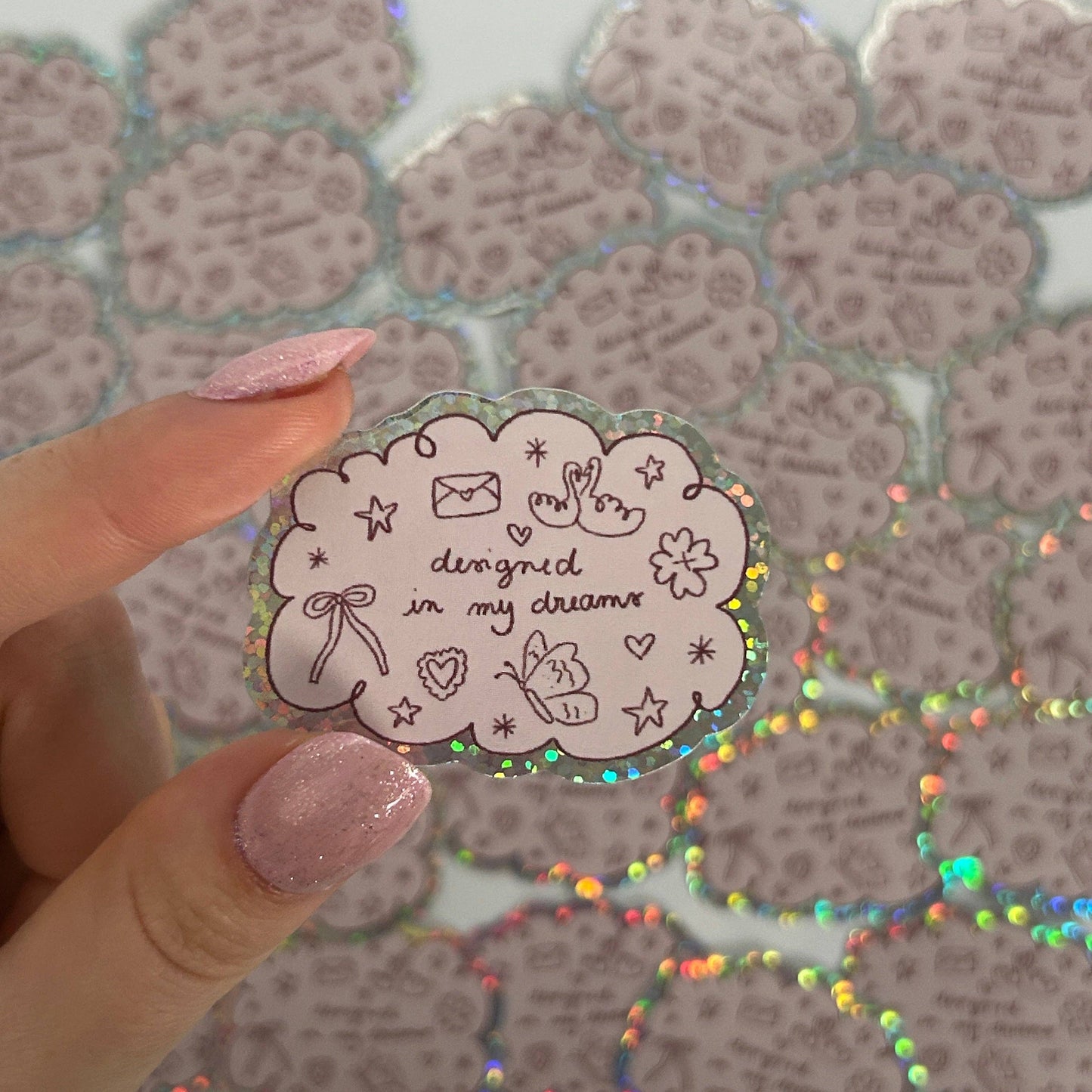 Sticker - Designed in my Dreams