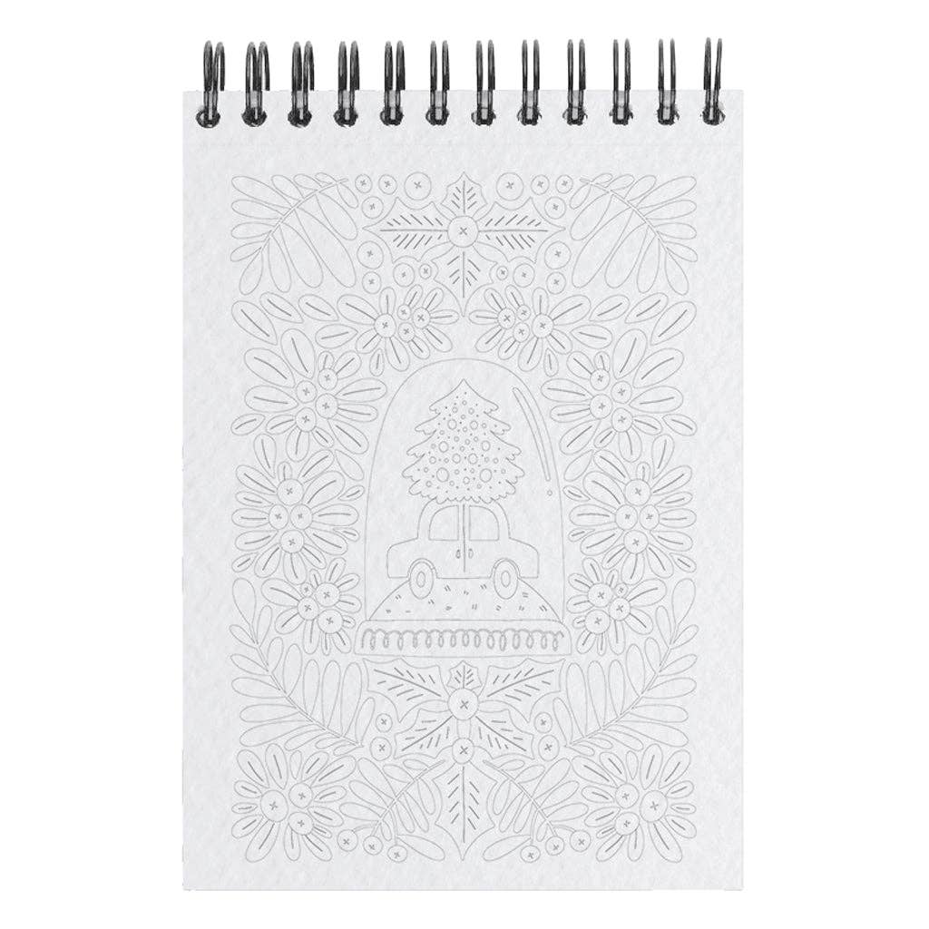 Carnet de coloriage - Noël