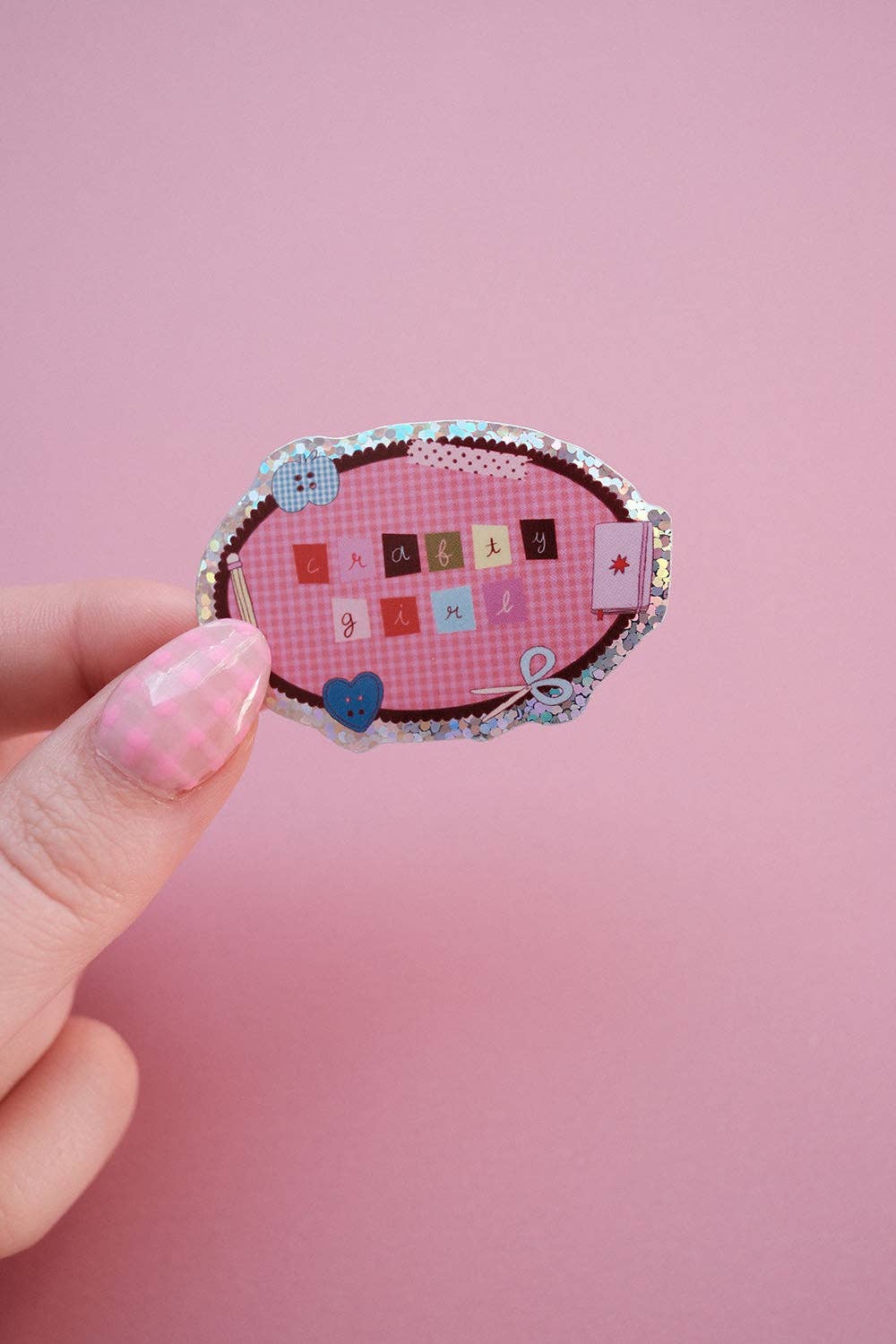 Sticker - Crafty Girl
