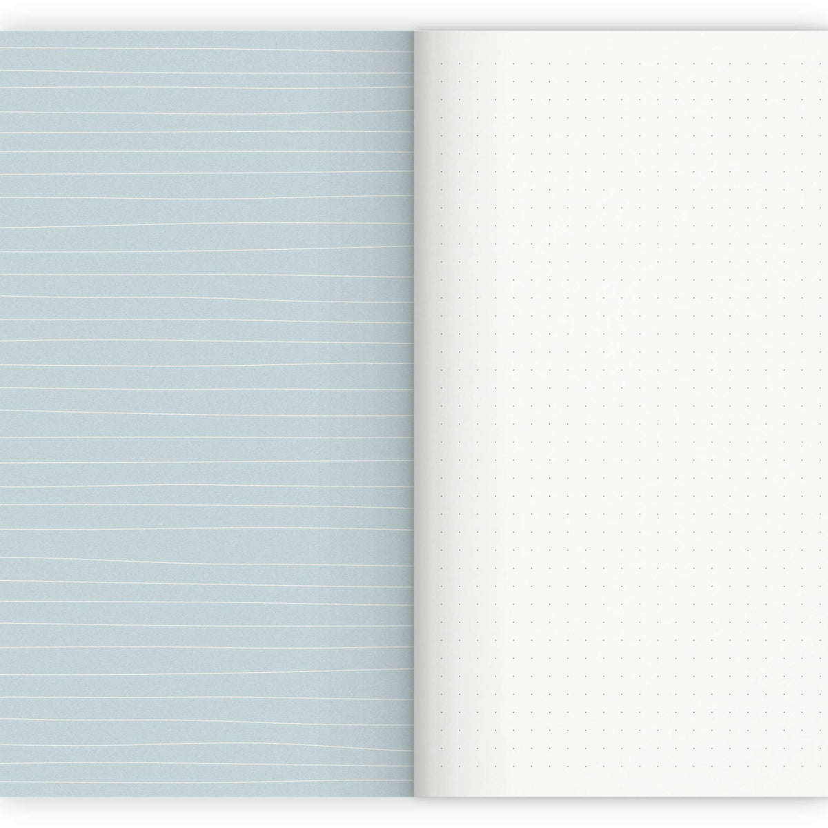 Carnet de notes quadrillé - Bleu