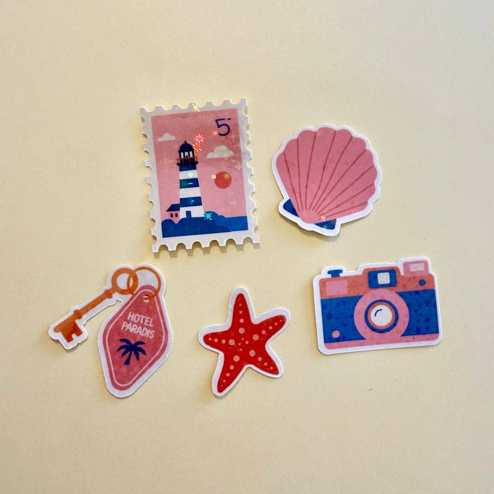 Lot de stickers - Holiday Club