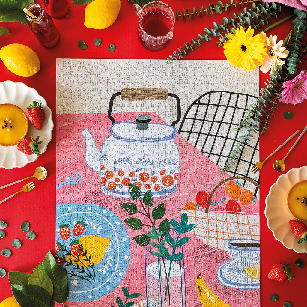 Puzzle 1000 pièces - Délices d'été