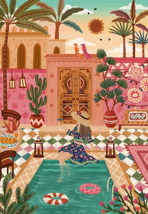 Puzzle 1000 pièces - Escapade Marocaine
