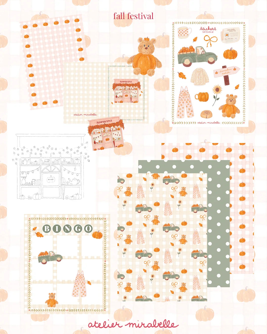 Kit di scrapbooking - Festival autunnale