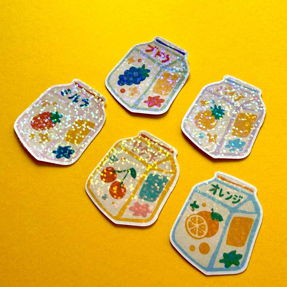 Lot de stickers - Fruit Juice