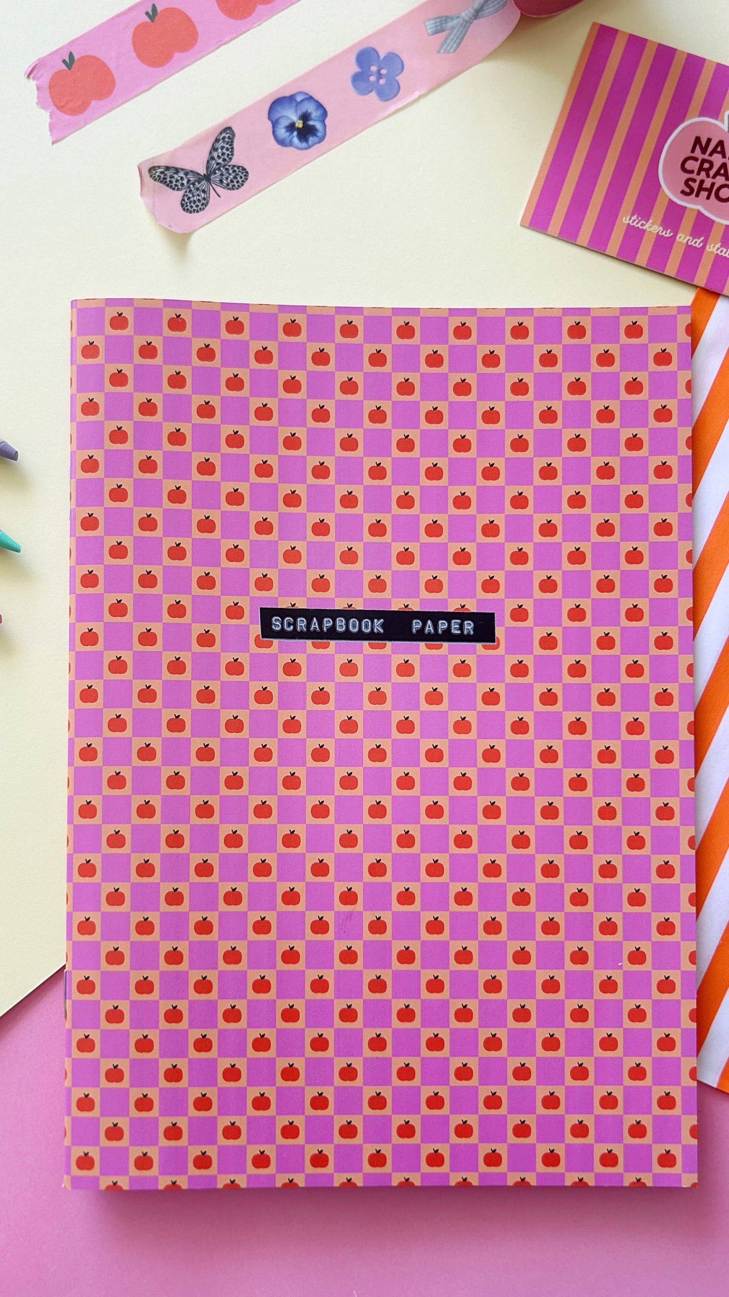 Papier Scrapbooking - Motifs colorés