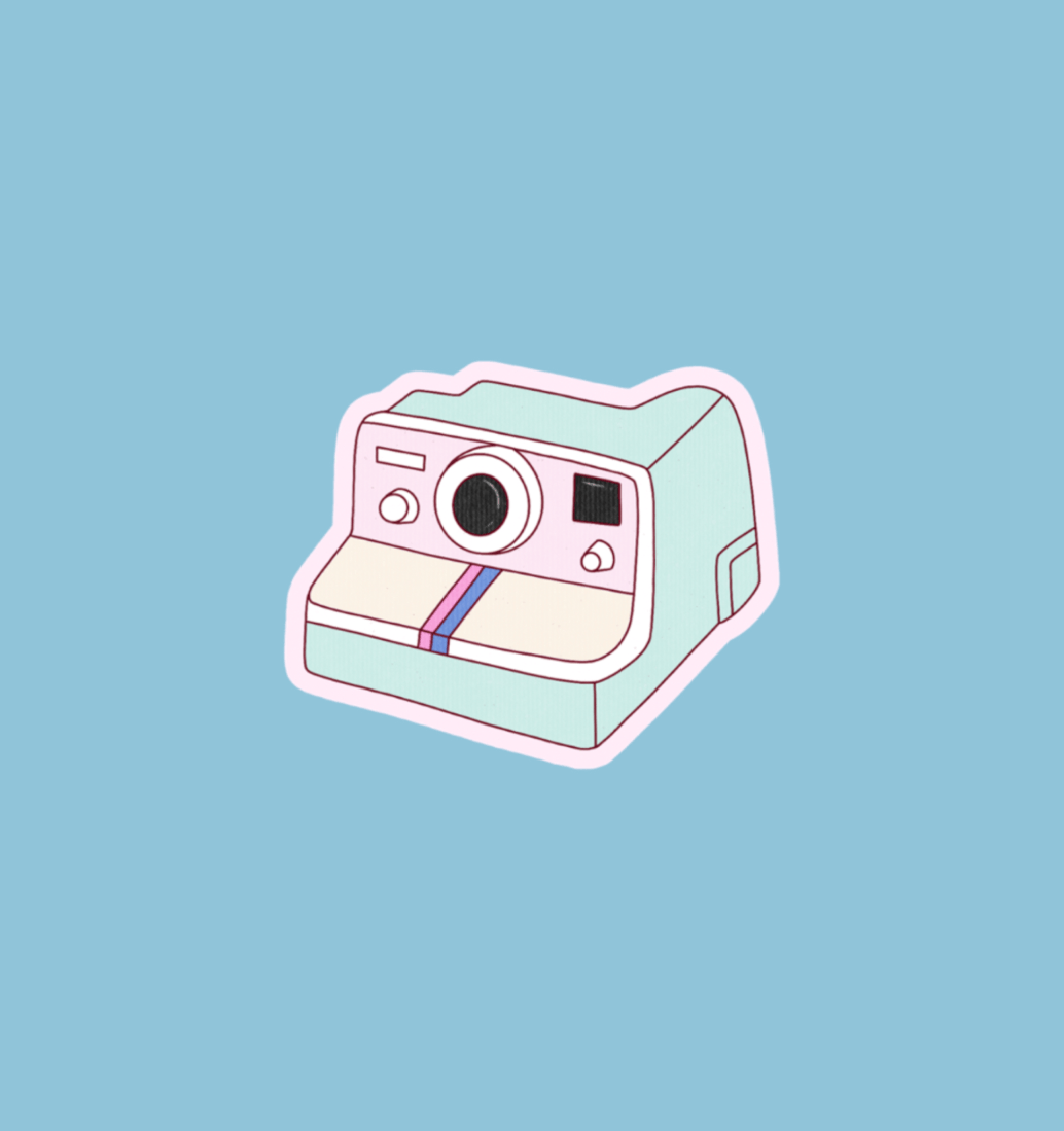 Planche de stickers - Polaroïd