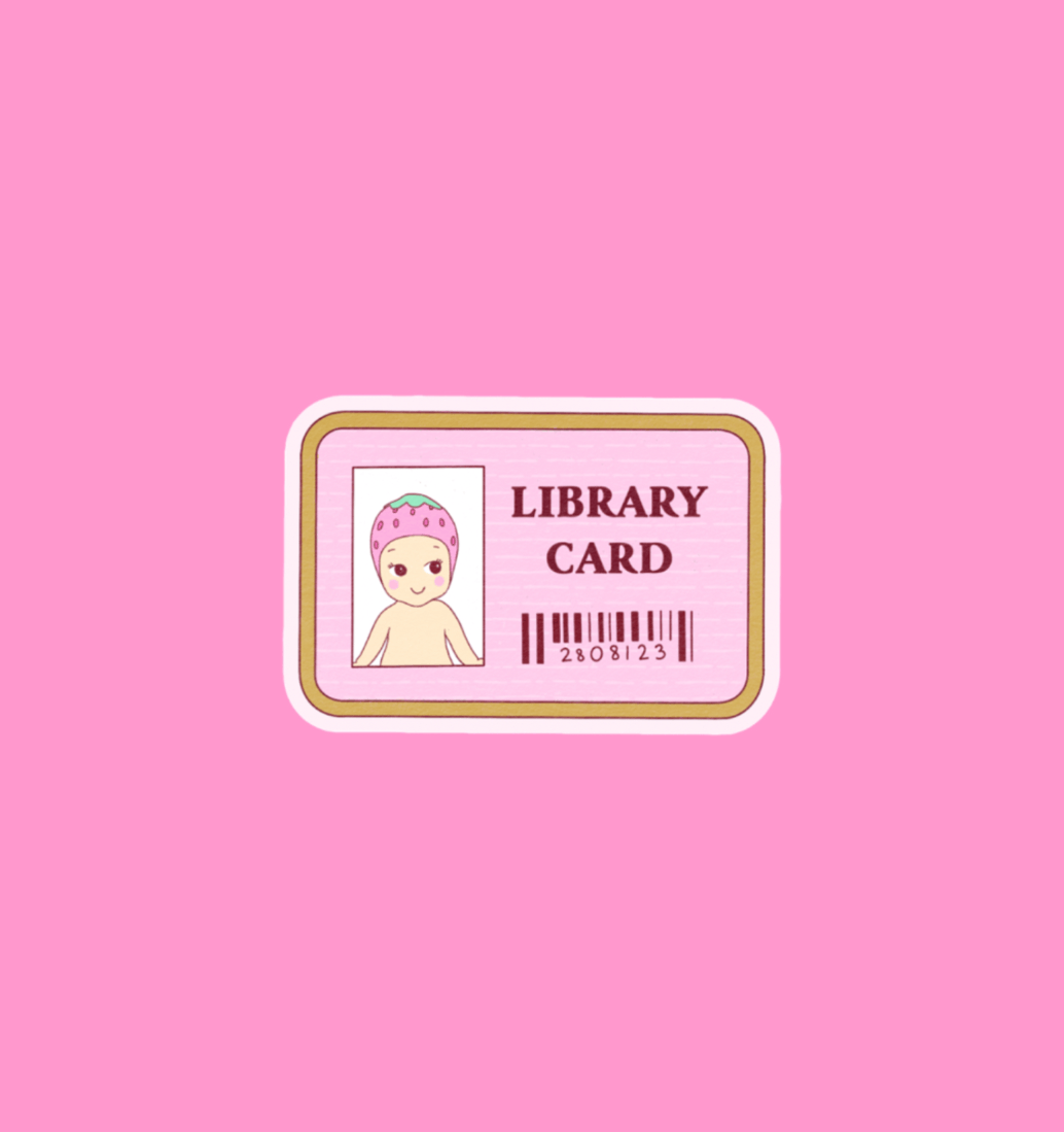 Sticker - Library Card