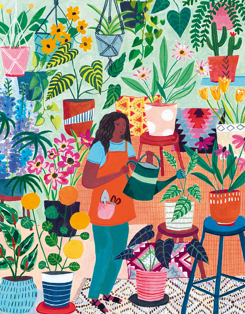 Puzzle 1000 pièces - Plant Lady