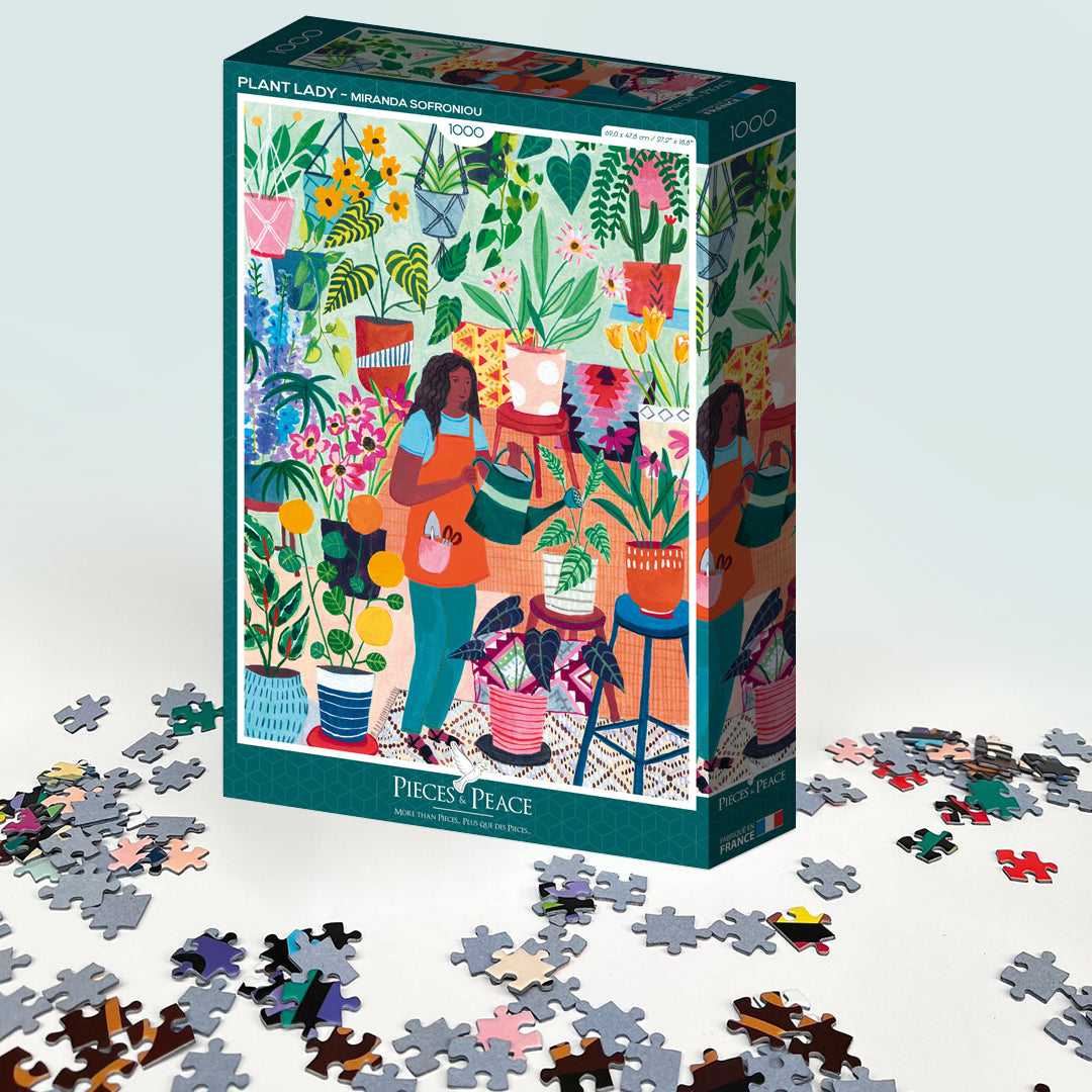 Puzzle 1000 pièces - Plant Lady