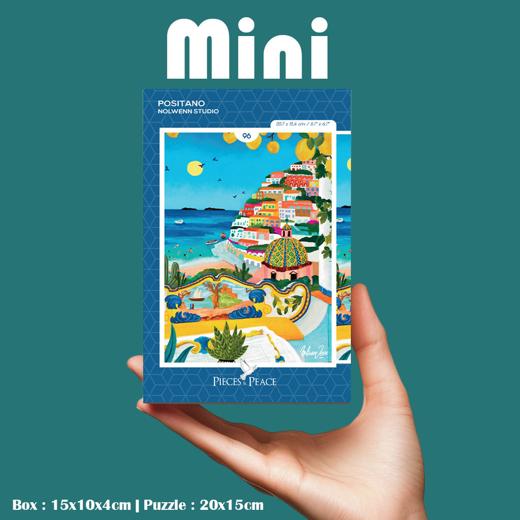 Mini-Puzzle 96 pièces - Positano