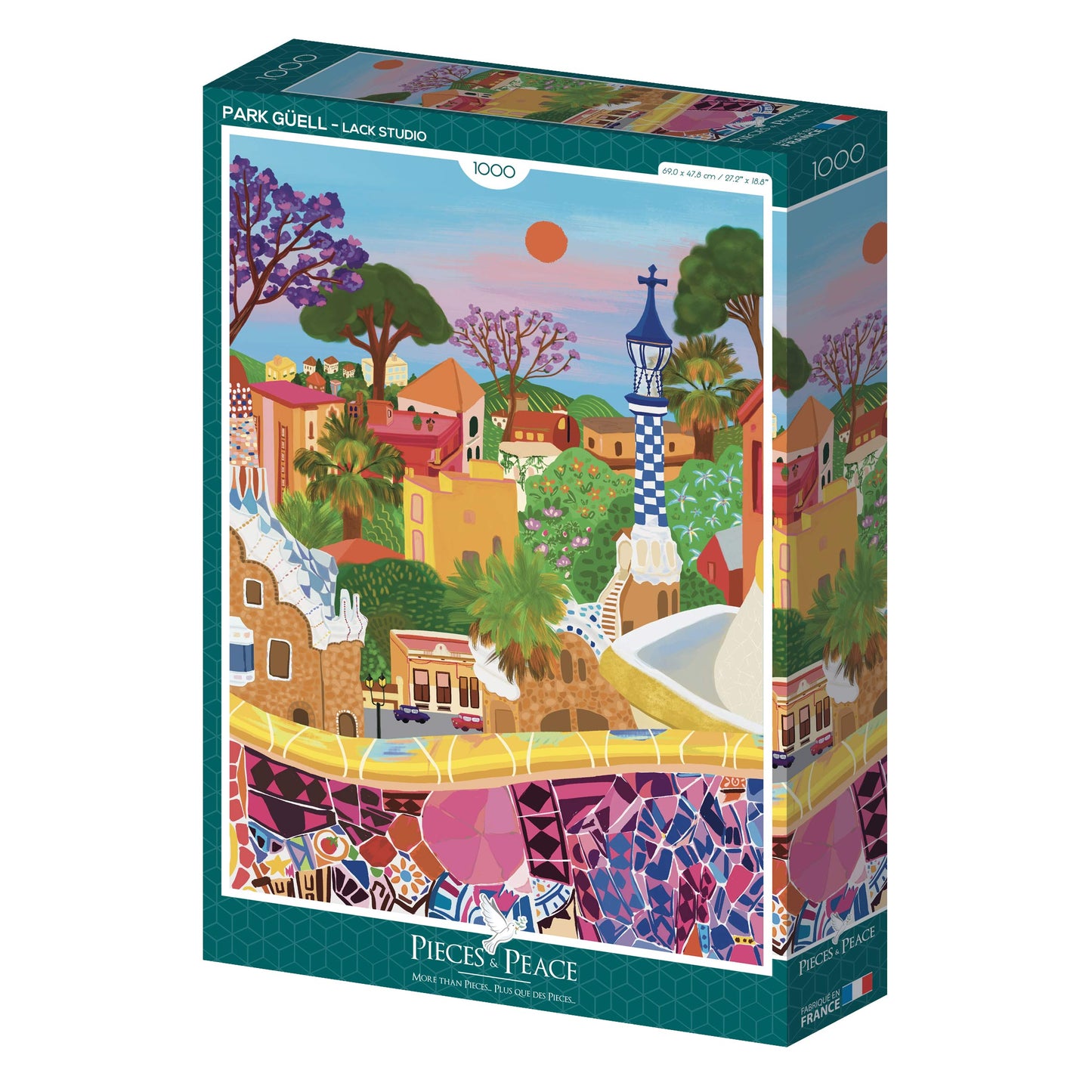 Puzzle 1000 pièces - Park Güell
