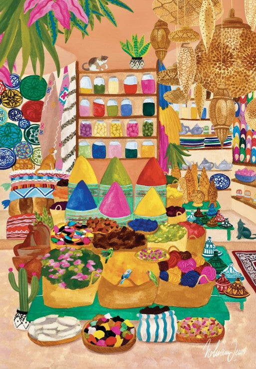 Puzzle 1000 pièces - Place des Epices