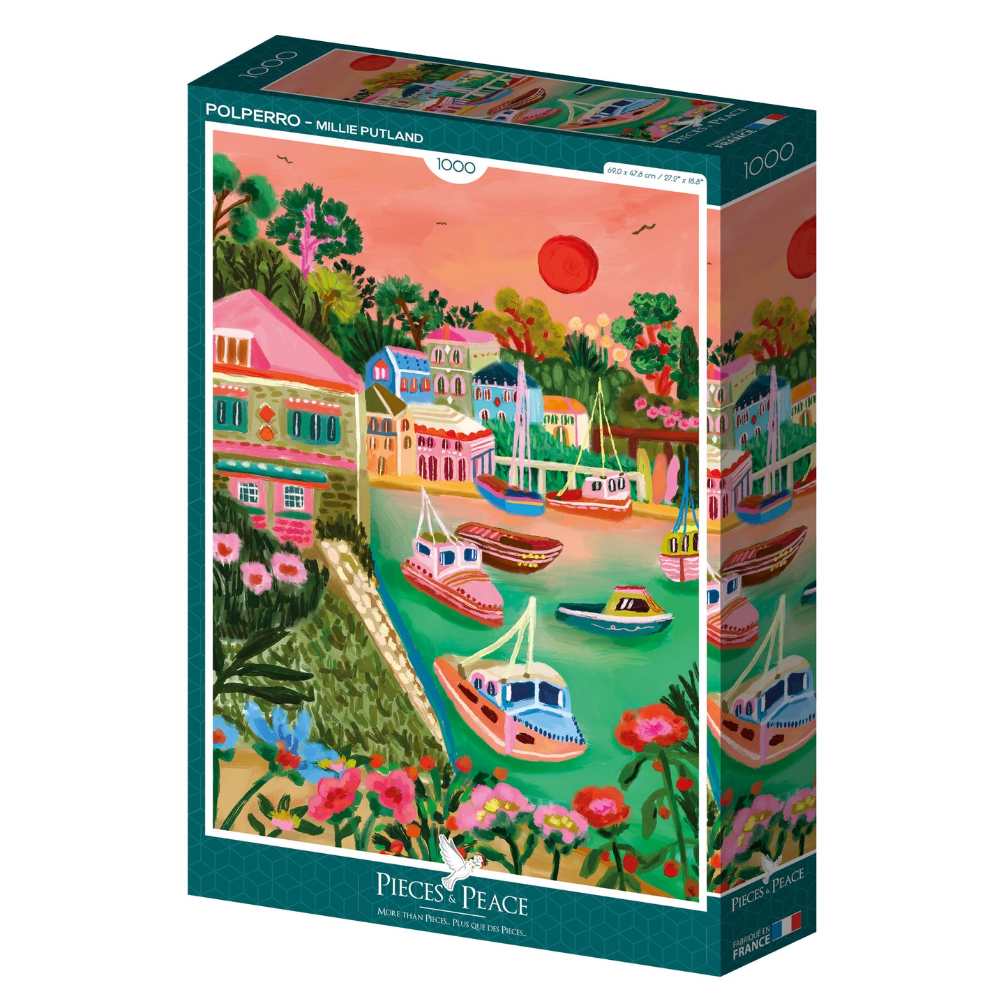 Puzzle 1000 pièces - Polperro