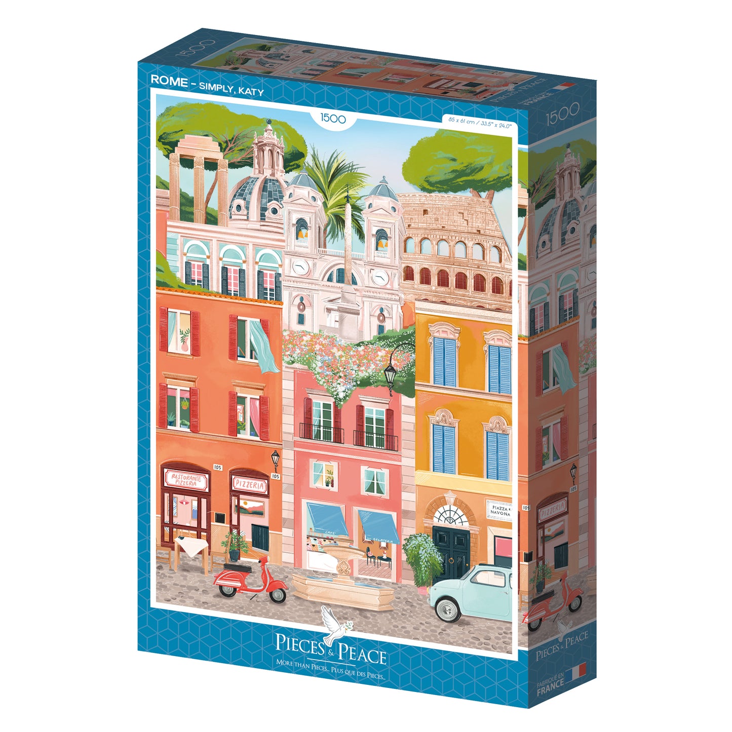 Puzzle 1500 pièces - Rome
