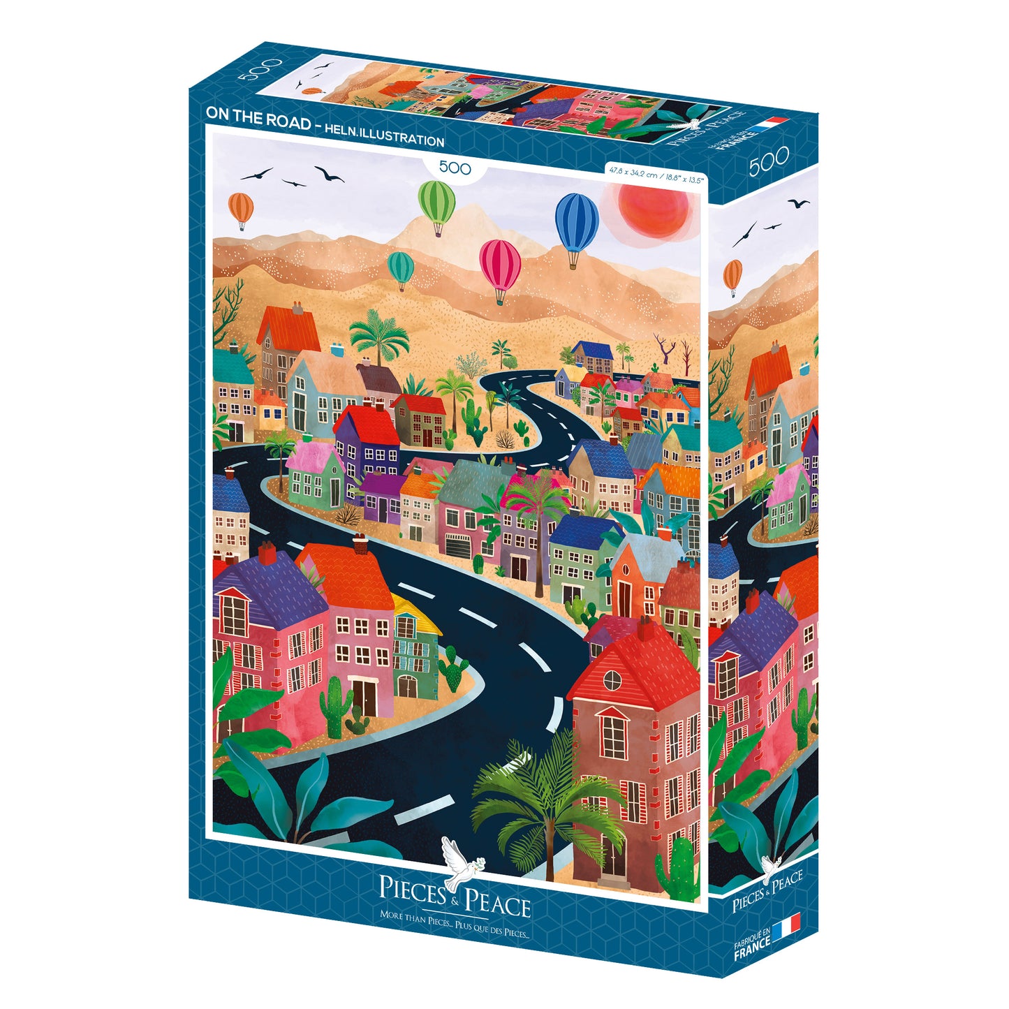 Puzzle 500 pièces - Sur la route