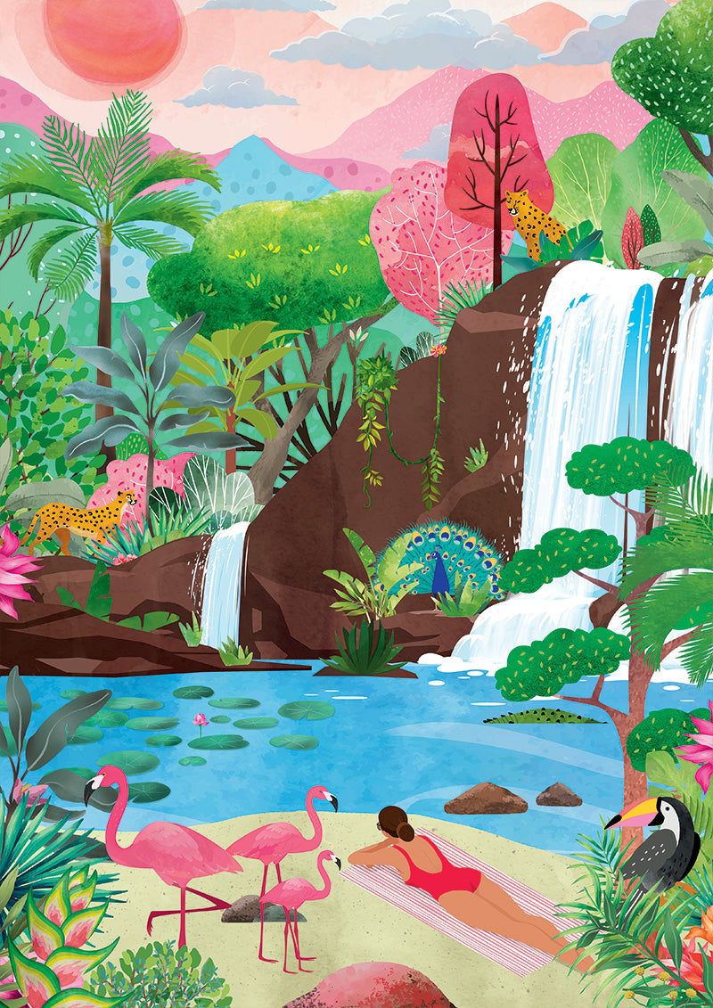 Puzzle 500 pièces - Tropical Vibes