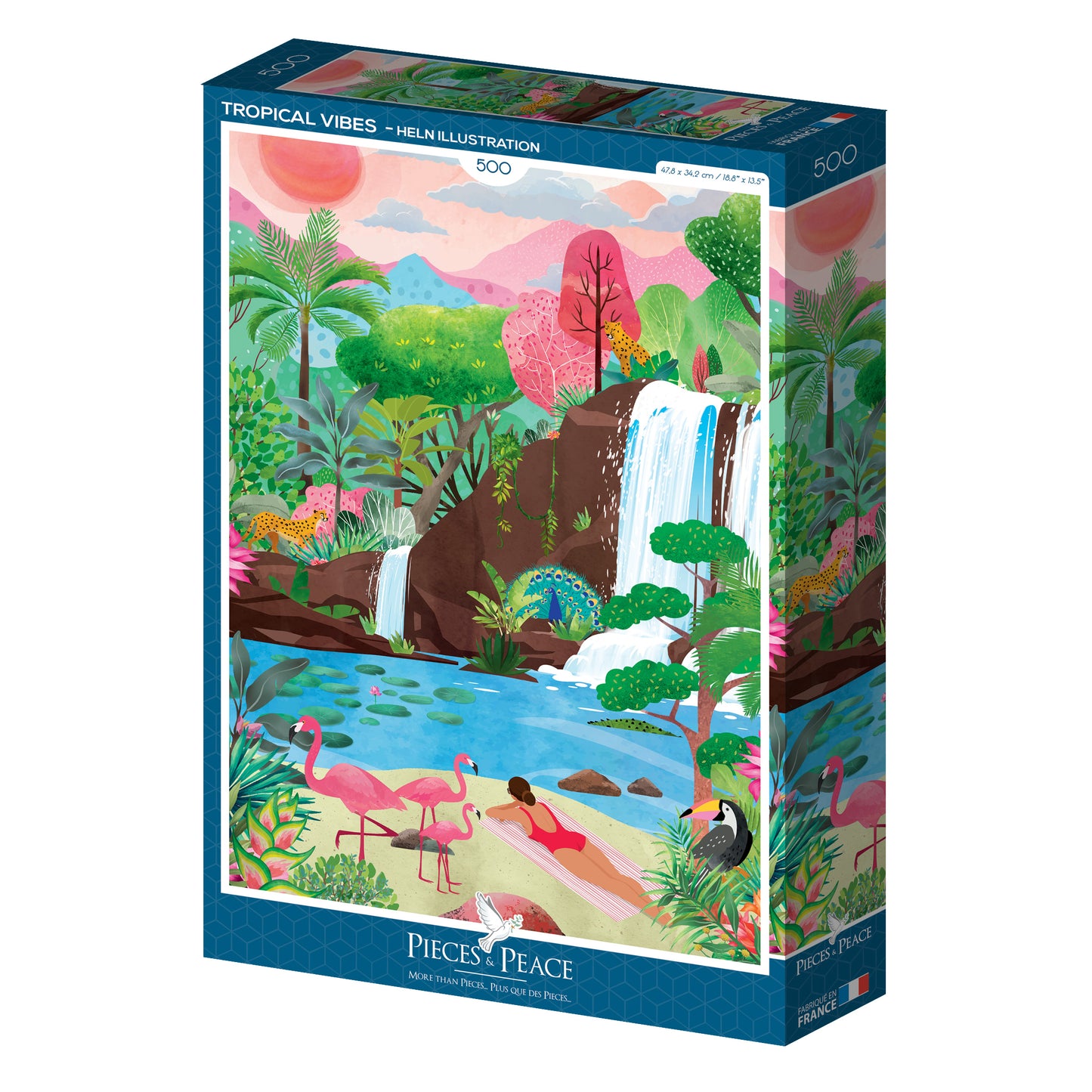 Puzzle 500 pièces - Tropical Vibes