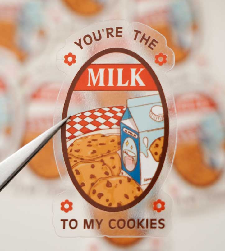 Sticker - Cookie and Milk