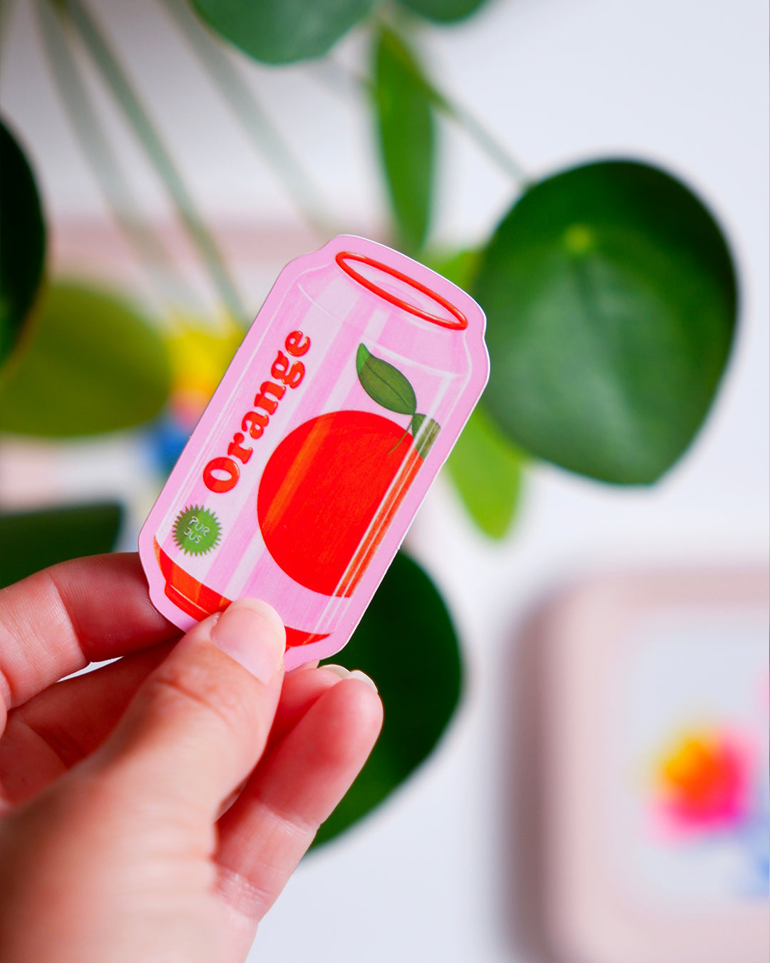 Sticker - Canette jus d'orange