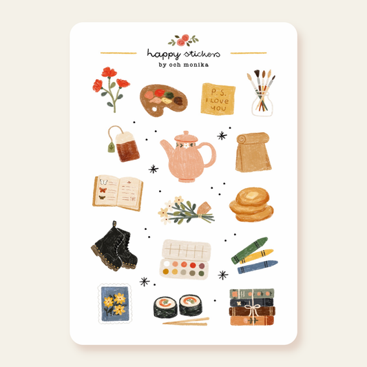 Planche de stickers - Bits And Pieces